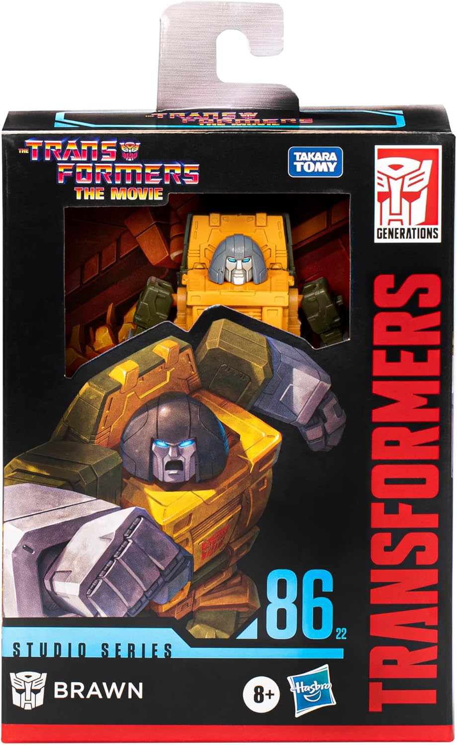 Transformers Studio Series Deluxe Brawn Action Figure, 4.5-inch Q275039