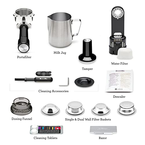 Breville Barista Express Espresso Machine BES870XL, Brushed Stainless Steel Q983