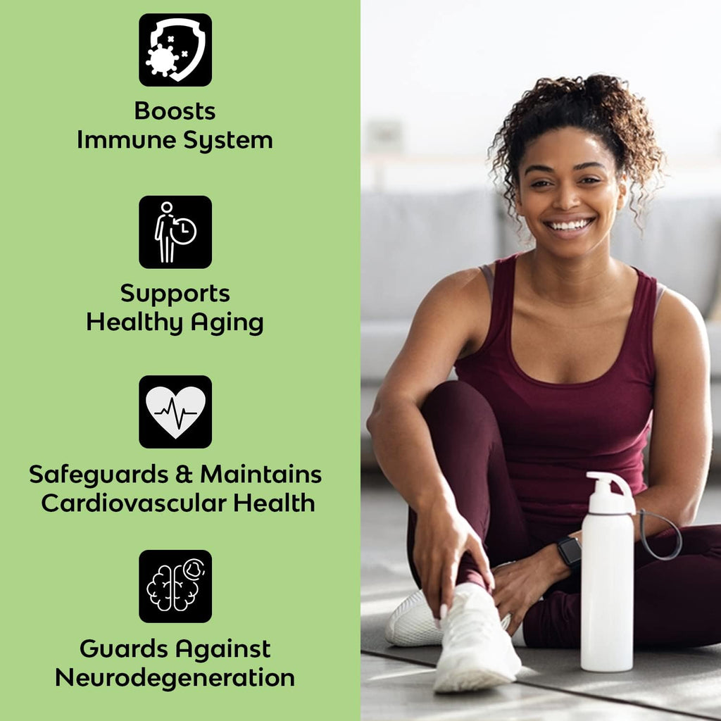 Organic Wheat Germ Extract Spermidine Gummies with Thiamine and Zinc - 1000mg, 60ct D980105