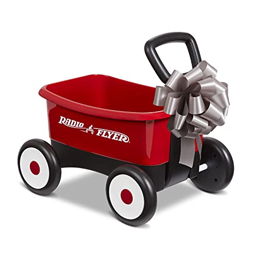 Radio Flyer My 1st Wagon 2-in-1 with Beach and Garden Tools, Red M544531