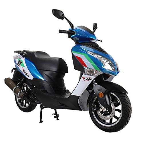 X-PRO Fiji 150 Moped Scooter with 13" Aluminum Wheels B4072