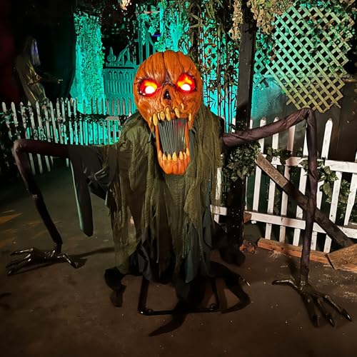 Haunted Hill Farm 5.9 ft Animatronic Lurching Woman by Tekky S393
