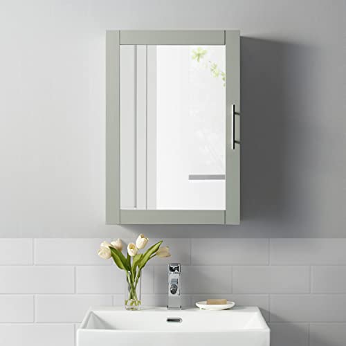 Crosley Furniture Savannah Wall Mounted Medicine Cabinet, White G910