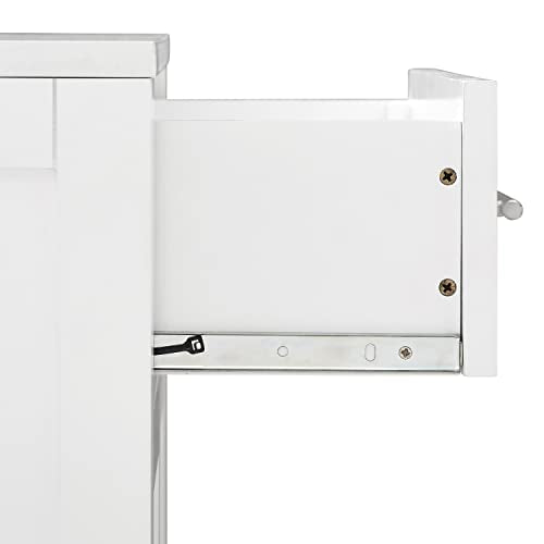 Crosley Furniture Savannah Wall Mounted Medicine Cabinet, White G910