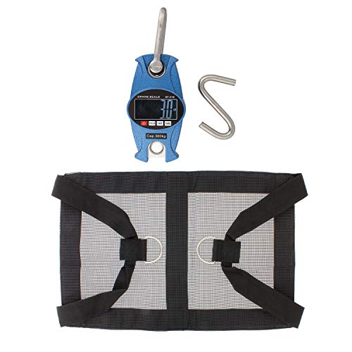 Digital Hanging Scale 660 lb with Calf Sling H1934
