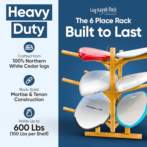 Freestanding Kayak Storage Rack for Canoe, Surfboard, and SUP A550