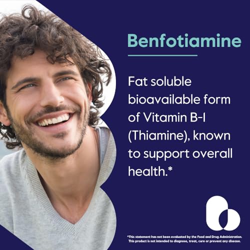 BESTVITE Benfotiamine 150mg Vegan Capsules, 240 Count L3102