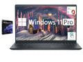 Dell Inspiron 3000 Series Laptop, 15.6" FHD Touchscreen, Intel Quad-Core i5-1135G7, 32GB DDR4 RAM, 2TB Storage(1TB SSD+1TB HDD), Webcam, SD Card Reader, Wi-Fi, Windows 11 Pro, Black