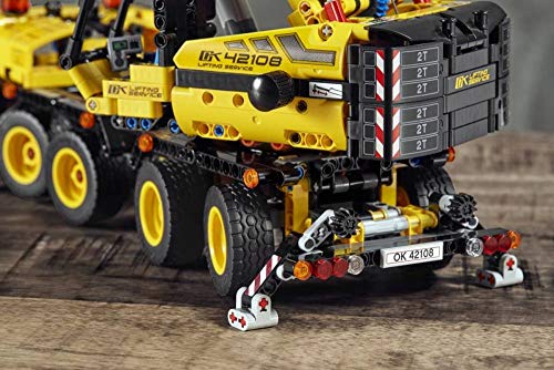 LEGO Technic Mobile Crane 42108 Building Kit, 1292 Pieces P8756