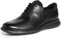 Cole Haan mens 2.0 Zerogrand Laser Wing Oxford, Black Leather/Black, 10.5 US