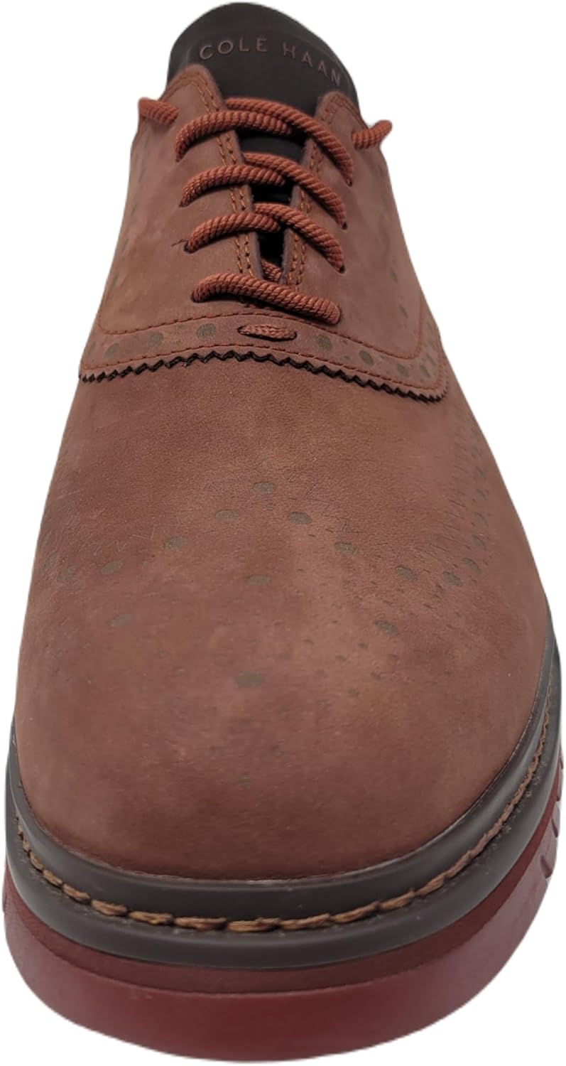 Cole Haan Men's Zerogrand Wing Ox Oxford Scotch Nubuck Syrah U167
