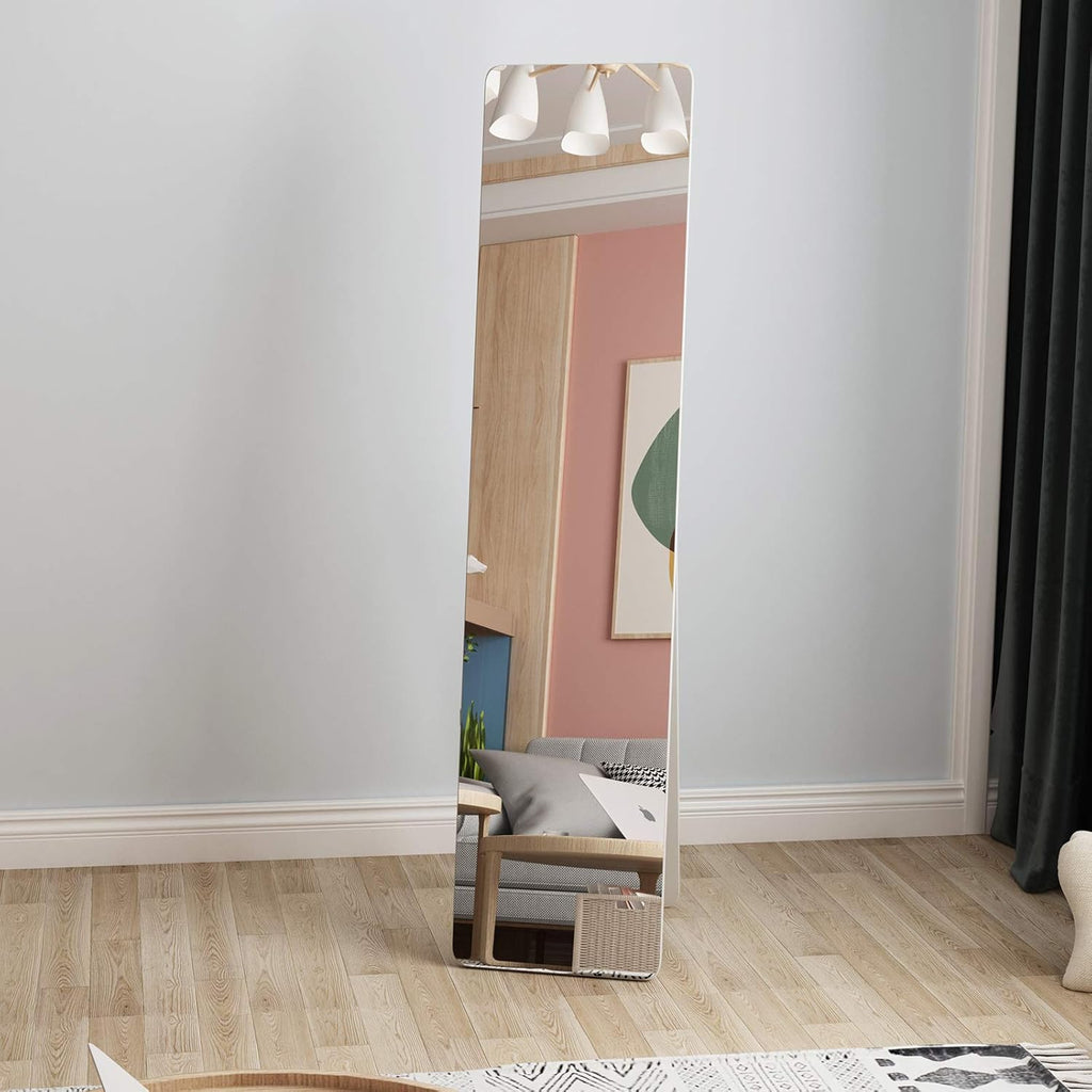 soges Full Length Mirror 63 inch Free Standing Bedroom Mirror L776