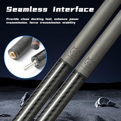 CROWN ME Carbon Fiber Break Pool Cue Stick 20oz 13mm 58" X711