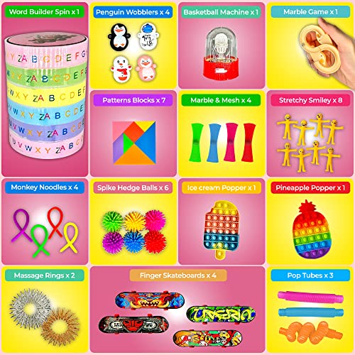 82 Pack Fidget Toys Set, Sensory Party Favors for Kids Adults X472