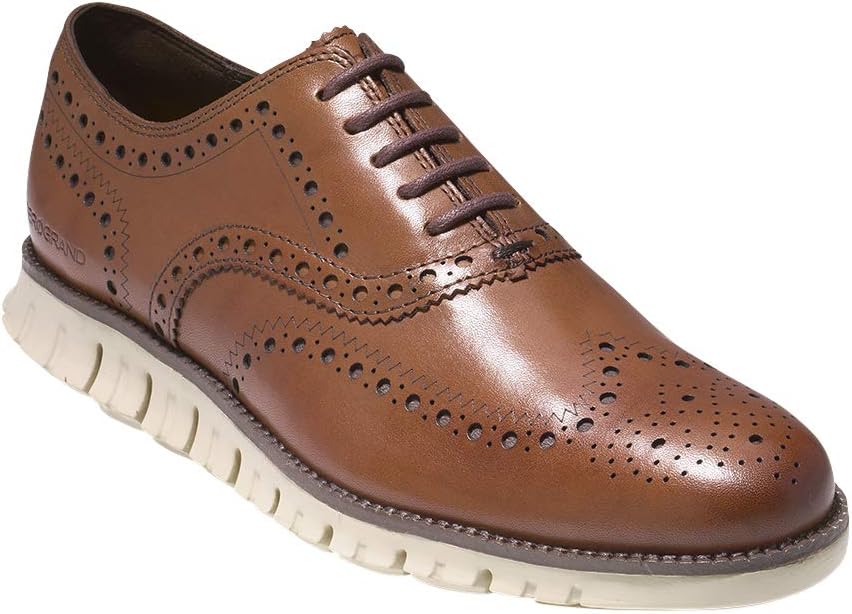 Cole Haan Men's Zerogrand Wing Oxford British Tan 7.5 M US A8951
