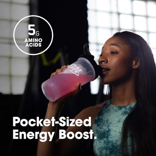 Optimum Nutrition Amino Energy Plus Electrolytes Stick Packs, Strawberry, 7 Count E944106