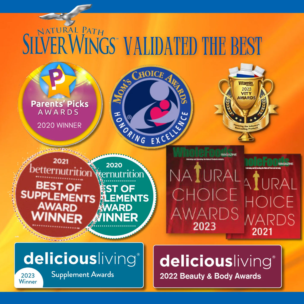 Natural Path Silver Wings Colloidal Silver 250 ppm 4 fl oz F156