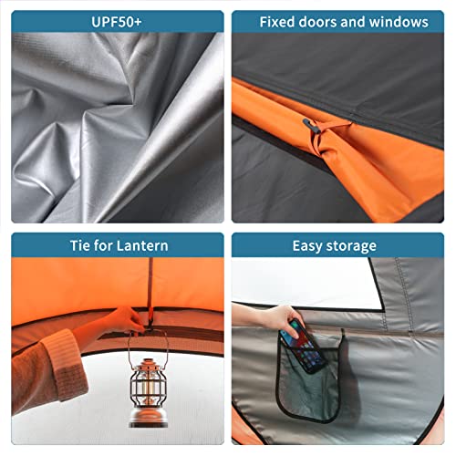 EchoSmile Instant Pop Up Tent, Water Resistant, Portable with Carry Bag E656