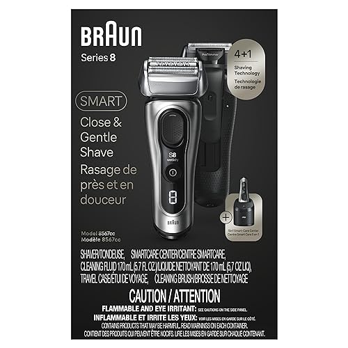 Braun Series 8 Electric Razor for Men, Wet & Dry, 60min Runtime R690