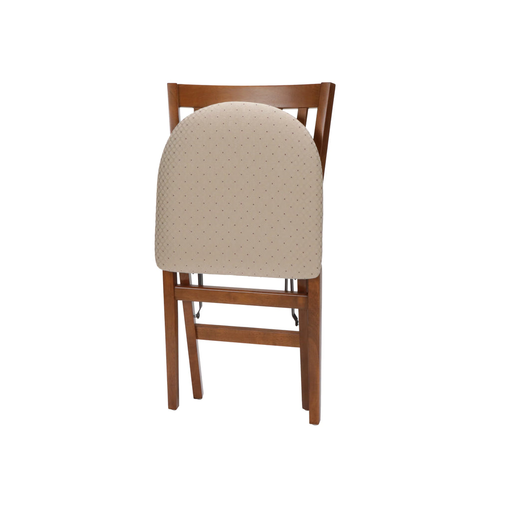 Stakmore School House Folding Hardwood Chair Fruitwood 2-Pack B163705