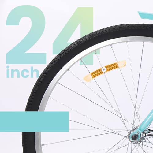 Adult Tricycles 24 & 26 Inch 7 Speed 3 Wheel Bikes with Rear Basket F636238