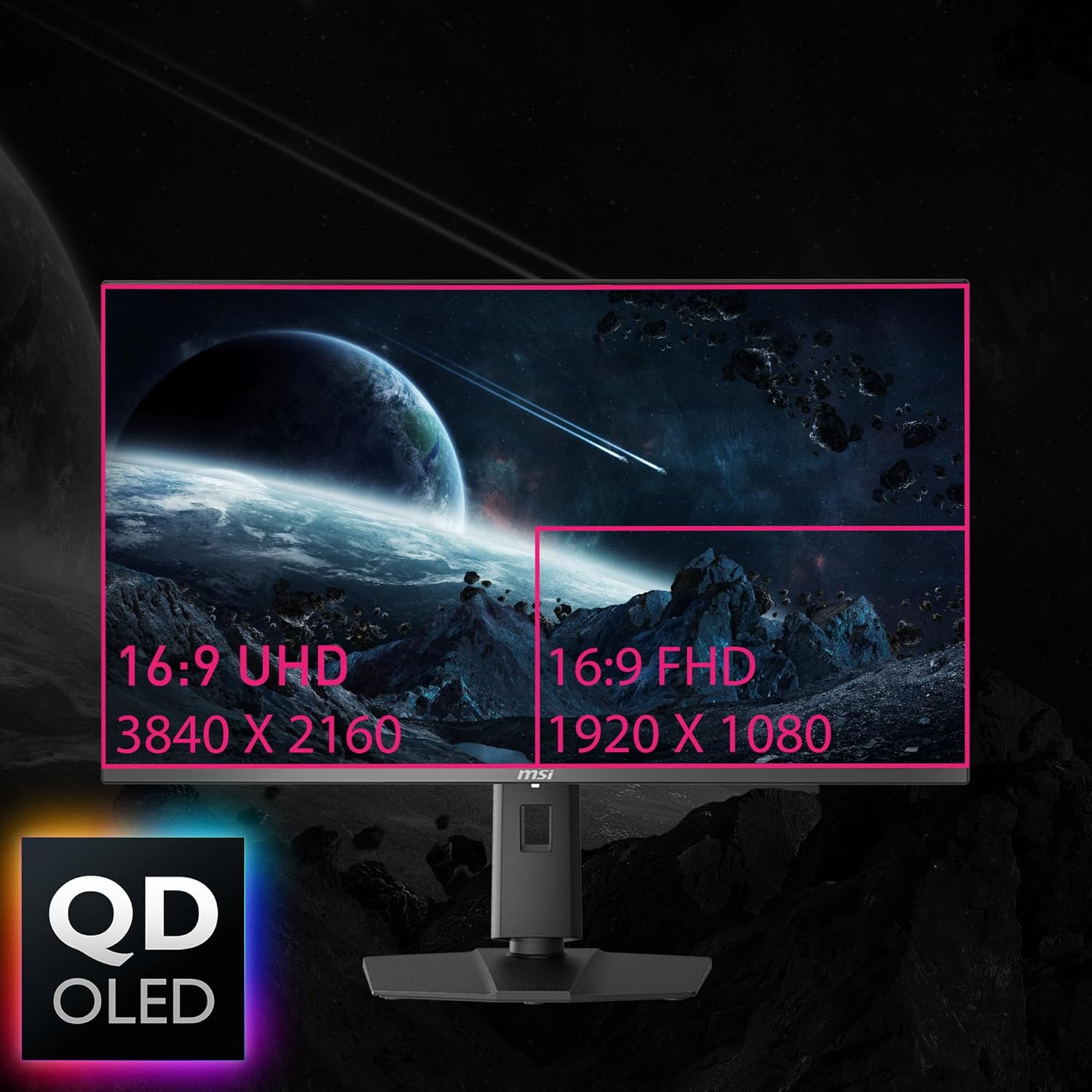 MSI MPG 321URX QD-OLED 32" 4K UHD Gaming Monitor, 240Hz, 0.03ms C444212