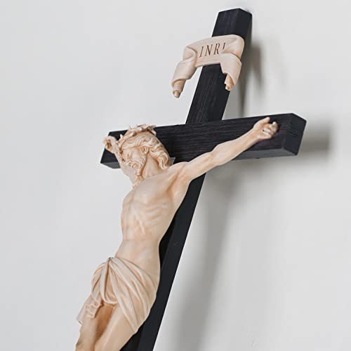 BC Catholic Crucifix Wall Cross 24" H Jesus Christ Indoor Home Decor Q2061