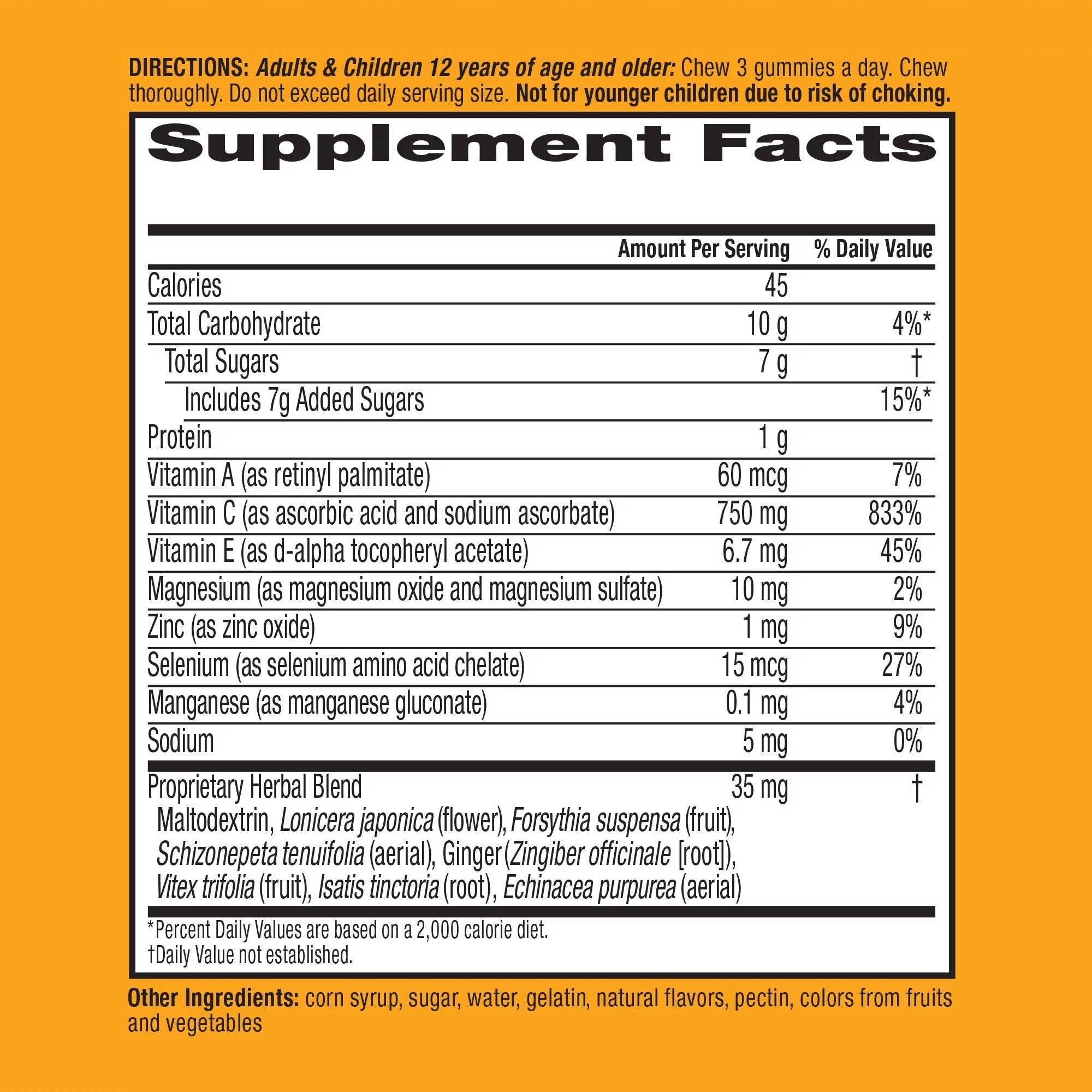Airborne Mixed Berry Gummies - 1000mg Vitamin C, 42 Count G2283