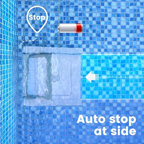 SMOROBOT Tank C1 Cordless Robotic Pool Cleaner for Inground Pools, Wall Climbing, 150 Min Runtime Y213
