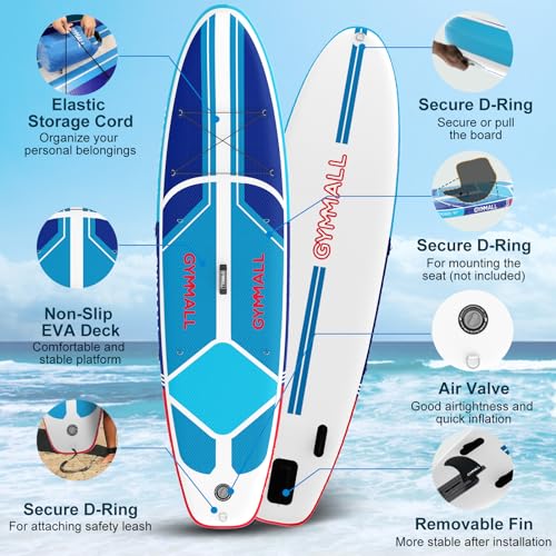 Inflatable Stand Up Paddle Board for Adults & Youth with Non-Slip Deck and Storage Bag M9527
