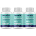BESTVITE Benfotiamine 300mg (180 Vegetarian Capsules) (60x3) No Stearates - No Silicon Dioxide - Vegan - Non GMO - Gluten Free