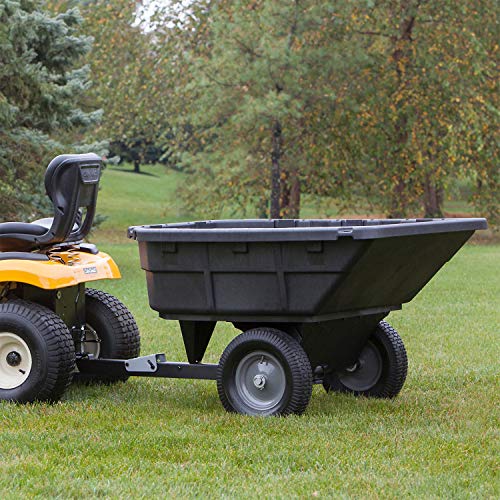 Ohio Steel 1000P-SD Poly Swivel Dump Cart, 15 cu.ft. M960