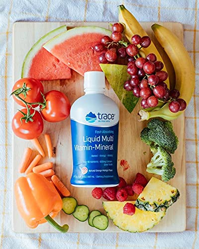 Trace Minerals Liquid Multi Vitamin-Mineral, Natural Berry, 30 fl oz E260