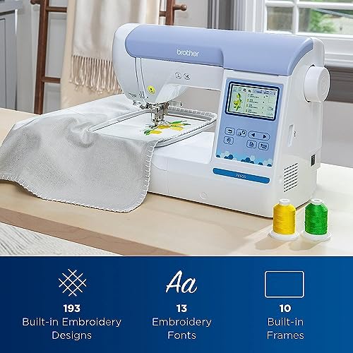 Brother PE900 Embroidery Machine with WLAN, White O60746