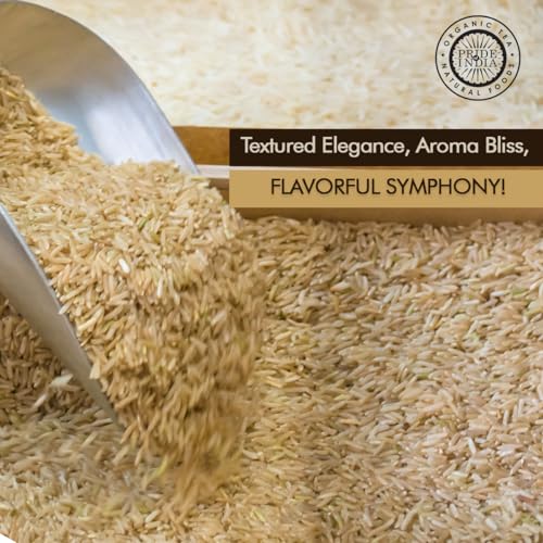 Pride Of India Extra Long White Basmati Rice, 10 lb Reclosable Bag Y232