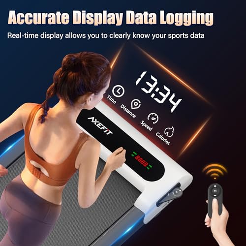 Walking Pad Treadmill 2 in 1 for Home Office, Quiet Portable with Remote Control W700619