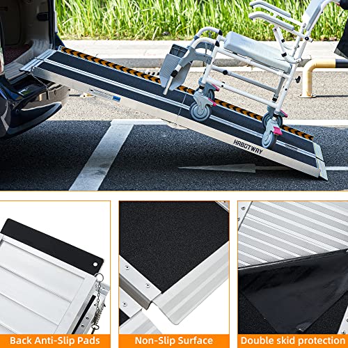HABUTWAY 6ft Portable Wheelchair Ramp with Support Legs, 800Lbs Capacity S588178