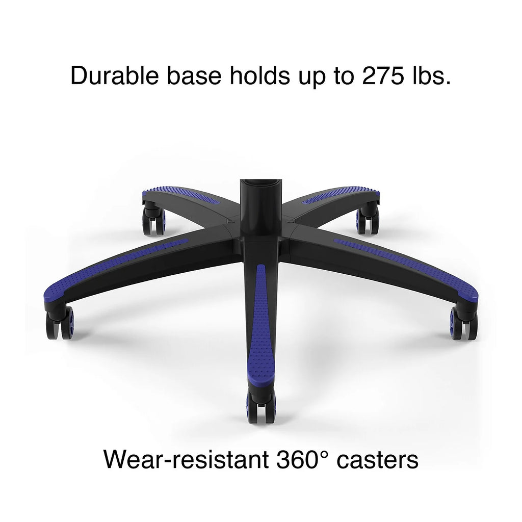 Staples Vartan Gaming Chair Blue D78454