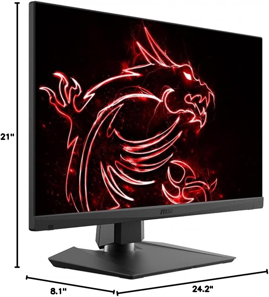 MSI Optix MAG274QRF-QD 27" QHD Rapid-IPS Gaming Monitor, 165Hz, G-Sync Compatible L309