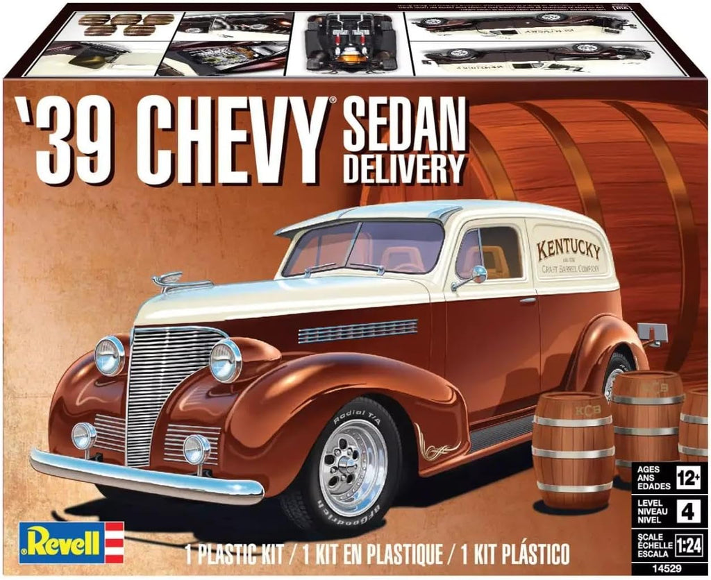 Revell 14529 '39 Chevy Sedan Delivery 1:24 Scale Model Car Kit I6153