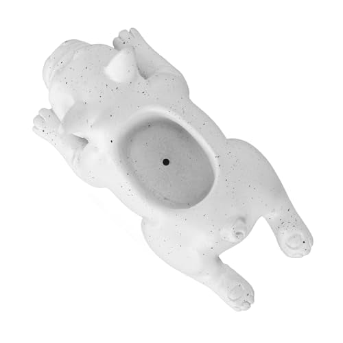 French Bulldog Succulent Planter Resin Dog Flower Pot D166054