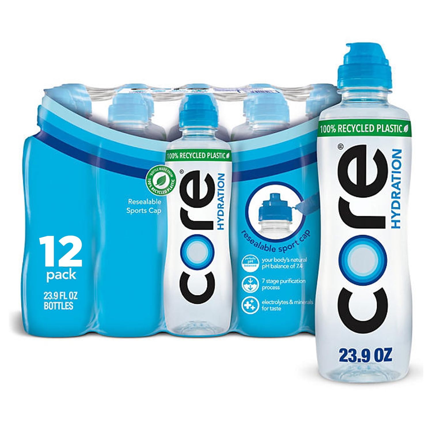 CORE Hydration Nutrient Enhanced Water 23.9 fl oz 12 Pack Y799168