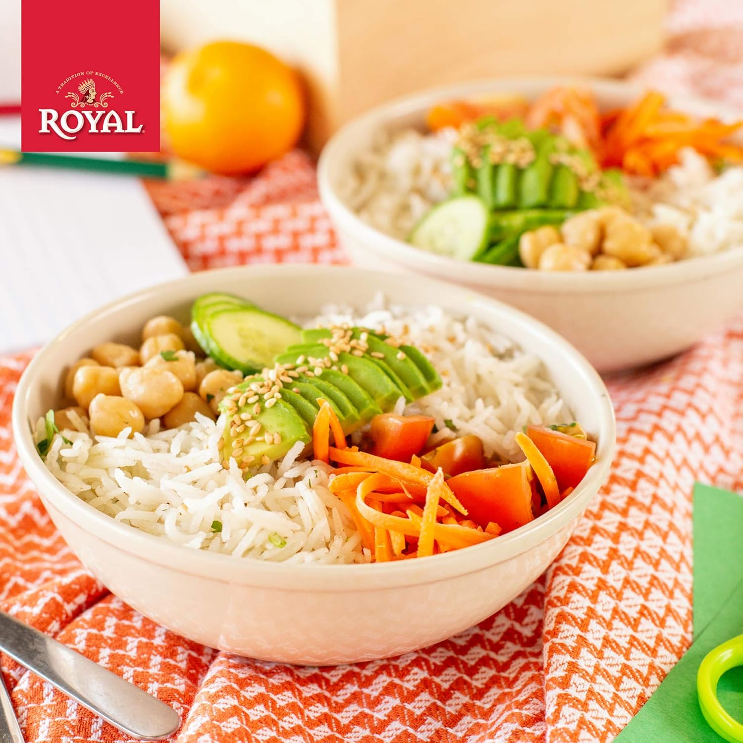 Royal White Basmati Rice 10 lbs (2 x 5 lb Bags) X31014