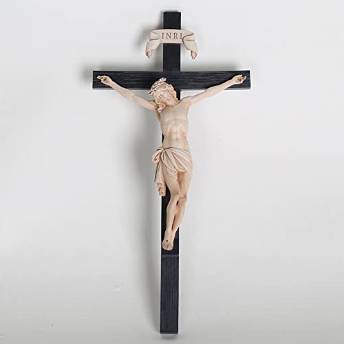 BC Catholic Crucifix Wall Cross 24" H Jesus Christ Indoor Home Decor Q2061