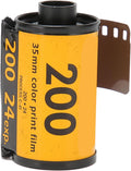 Kodak Gold 200 Color Negative Film, Professional ISO 200 24 Exposures 35mm Film for Kodak Cameras