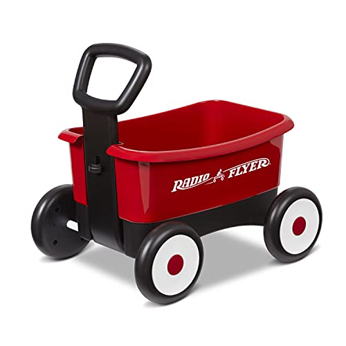 Radio Flyer My 1st Wagon 2-in-1 with Beach and Garden Tools, Red M544531