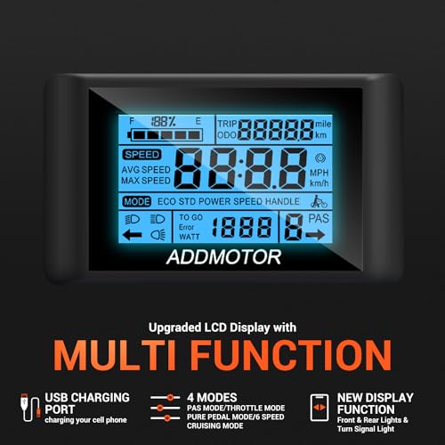 ADDMOTOR Electric Trike for Adults, 750W Rear Motor, 48V 20AH/40AH J984919