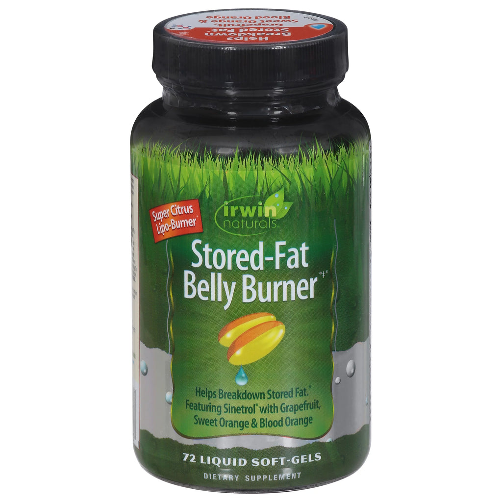 Irwin Naturals Stored-Fat Belly Burner - 72 Liquid Soft-Gels Q52928