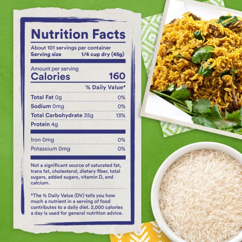 Tilda Pure Basmati Rice, 10-Pound Resealable Bag M41679