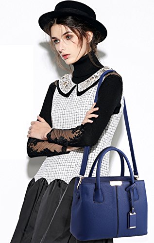 Covelin Women's Top-handle Crossbody Handbag Leather Tote O217717